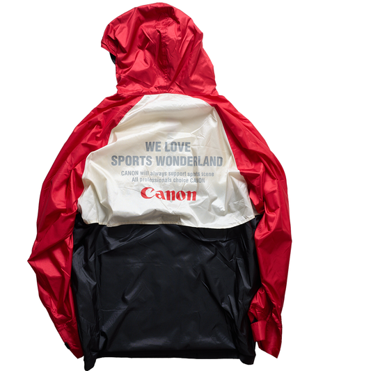 【Dead stock】90s VINTAGE Canon × J.League Jリーグ公式スポンサー アノラックジャケット