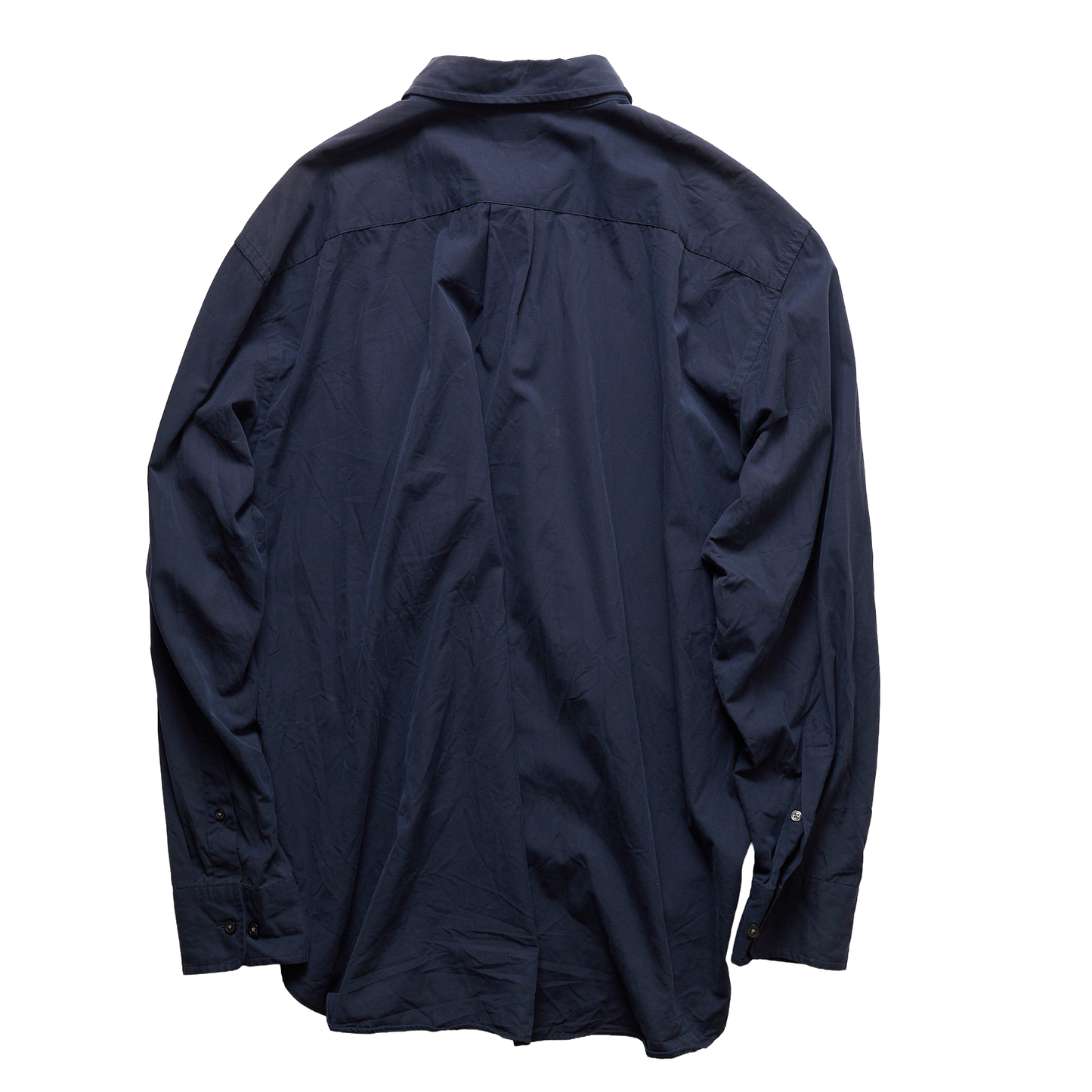 【USED】J.CREW ネイビー 長袖シャツ