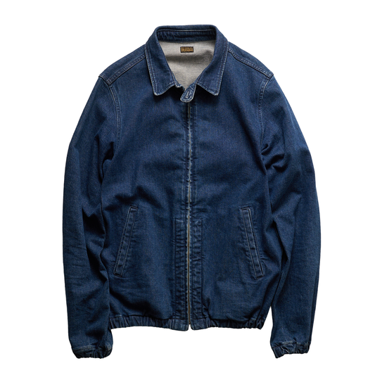【USED】Pig & Rooster インディゴデニムジップブルゾン
