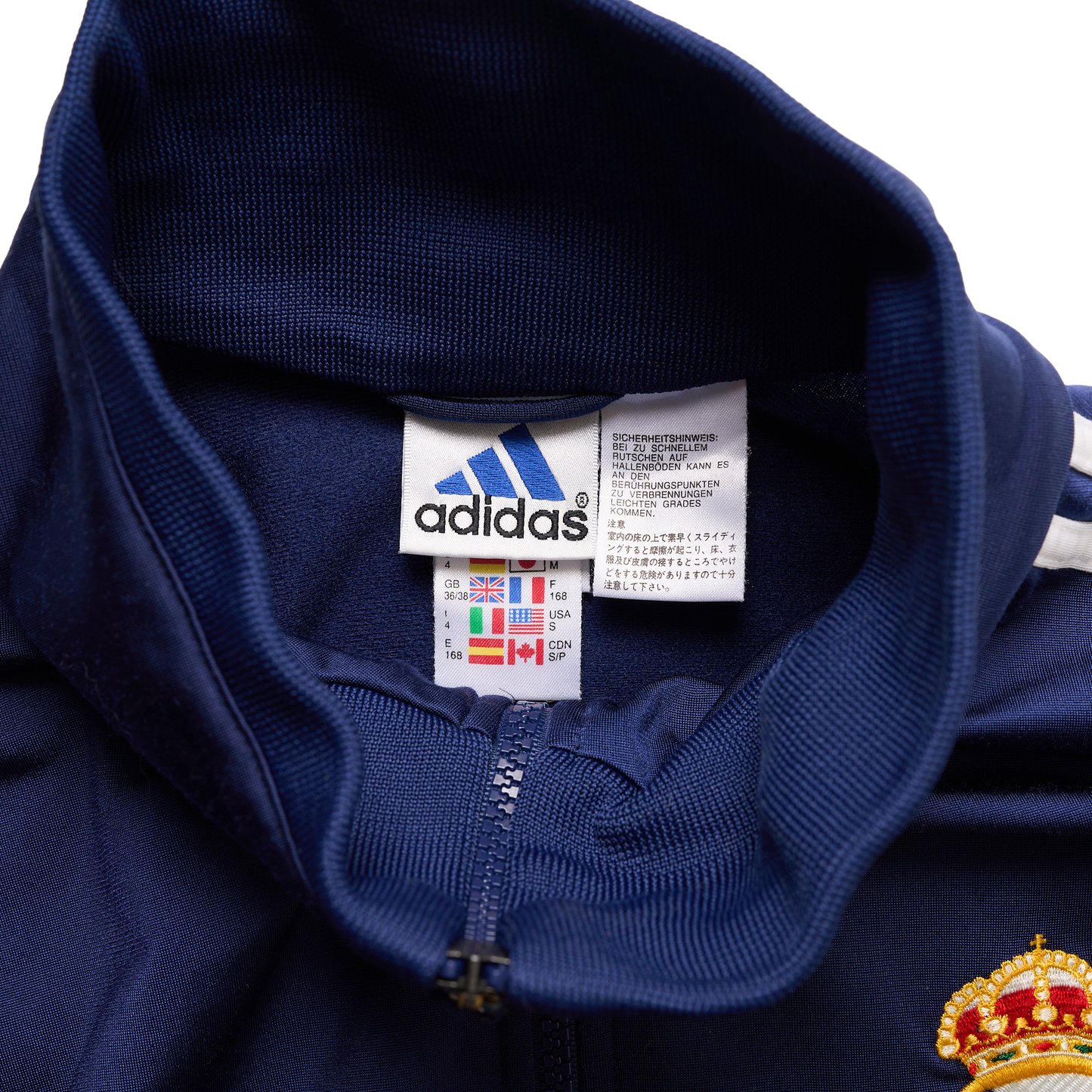 【USED】レアル・マドリード（Real Madrid CF） 公式トレーニングウェア / トラックジャケット